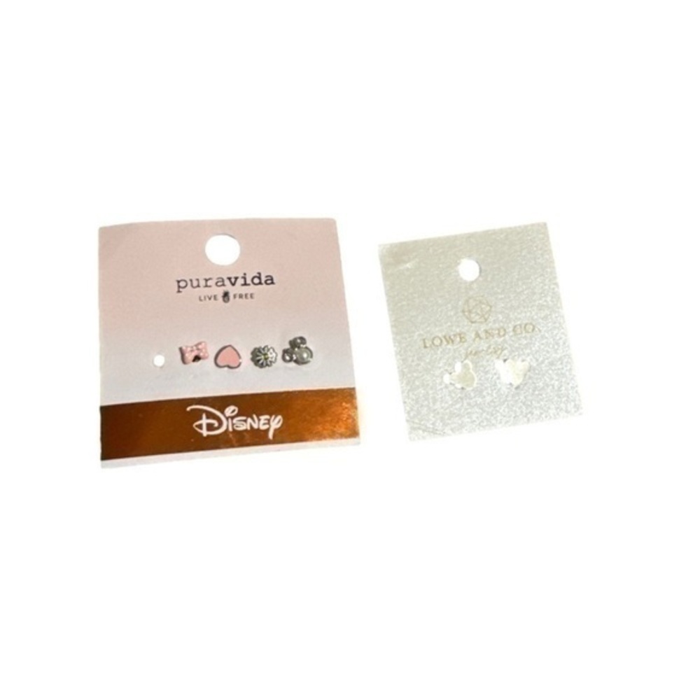 Pura vida and Lowe and co. Disney earring studs